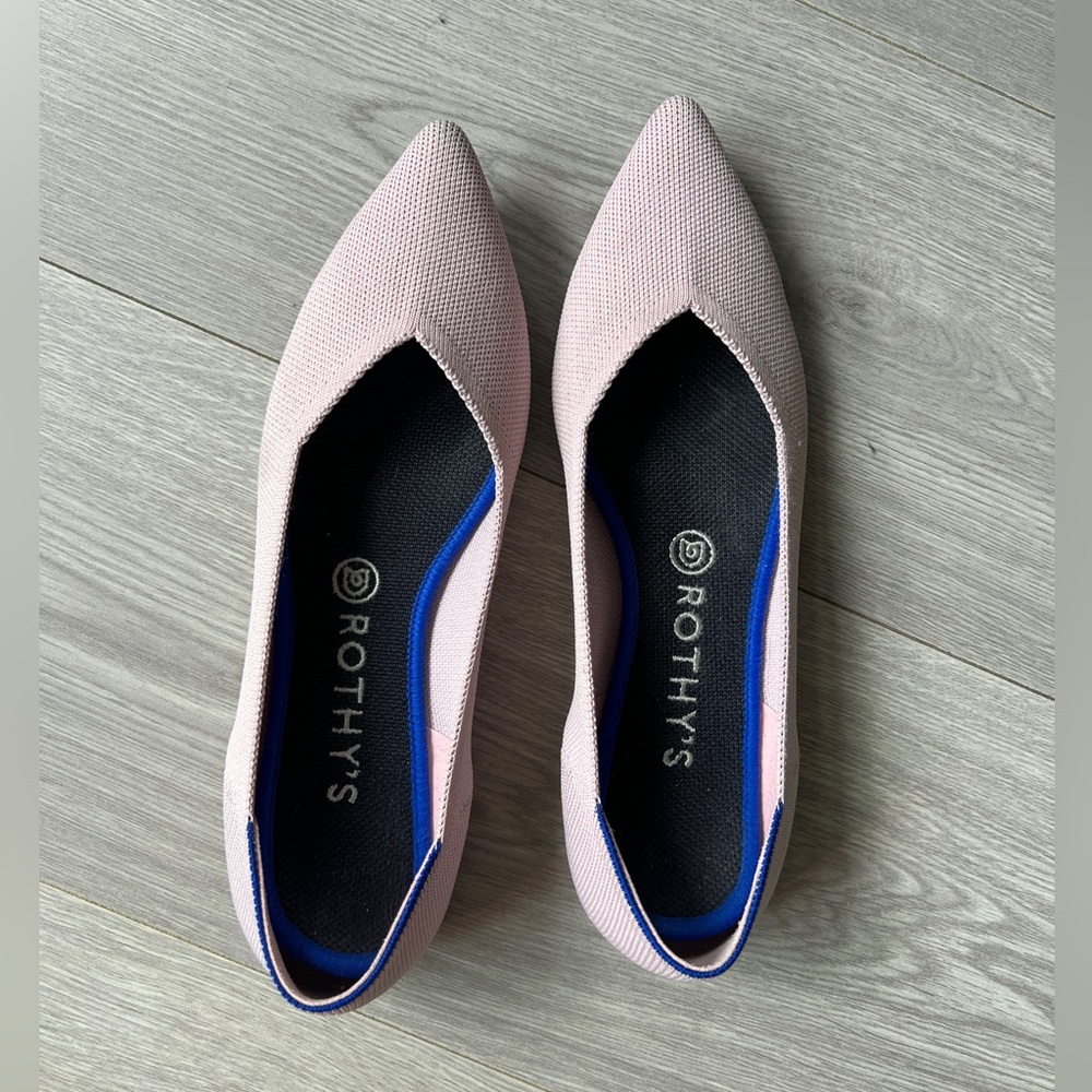 Rothy’s- The Point- Blush pink